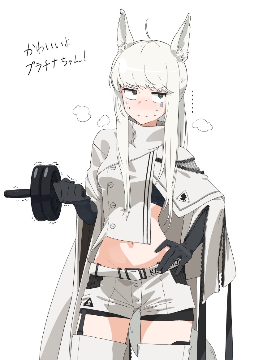 Platinum (Arknights) Rule 34 Image