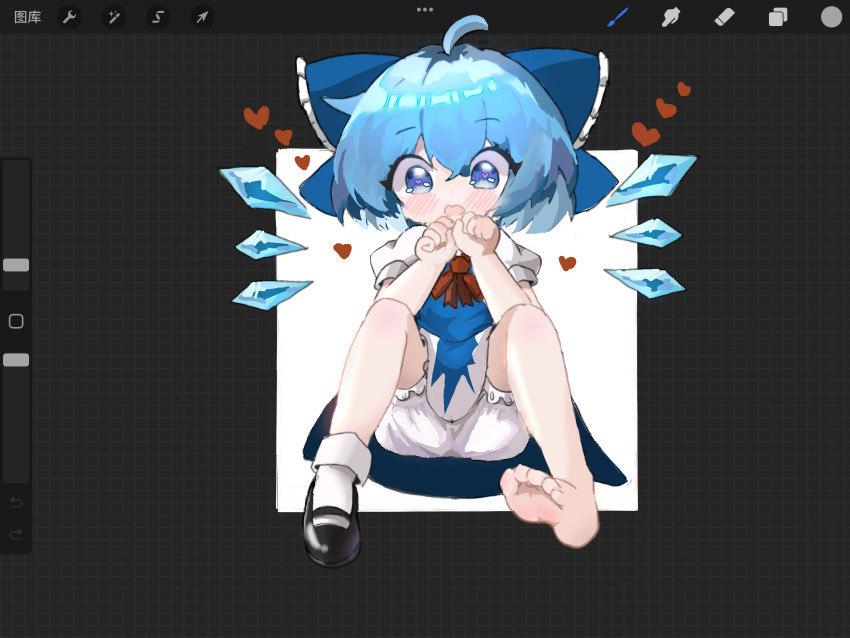 Cirno (Touhou) Rule 34 Image
