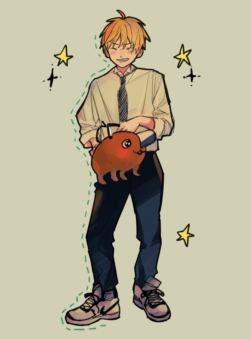 Denji (Chainsaw Man) Rule 34 Image