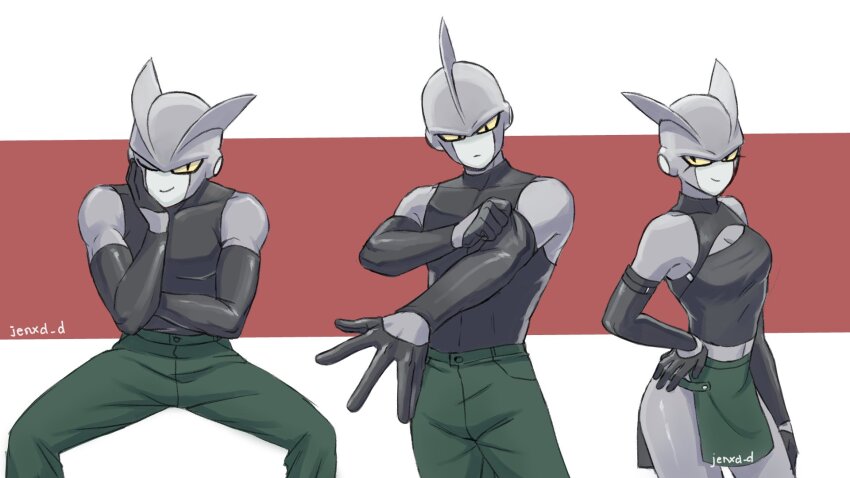 Gamma 1 (Dragon Ball) Rule 34 Image