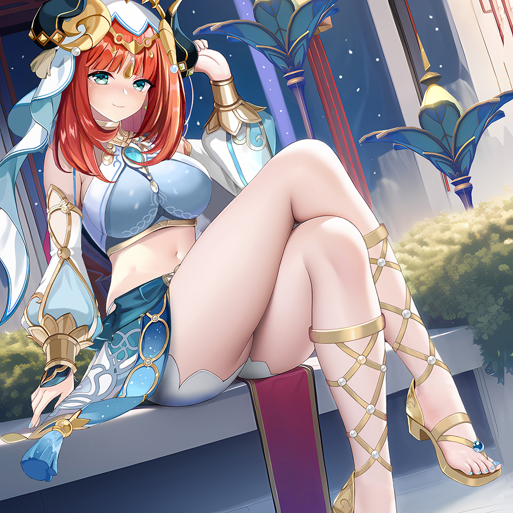 Nilou (Genshin Impact) Rule 34 Image