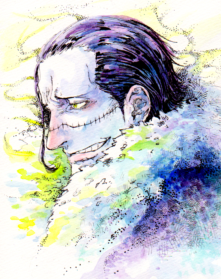 Crocodile (One Piece) Rule 34 Image