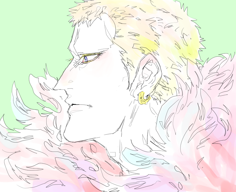 Donquixote Doflamingo (One Piece) Rule 34 Image