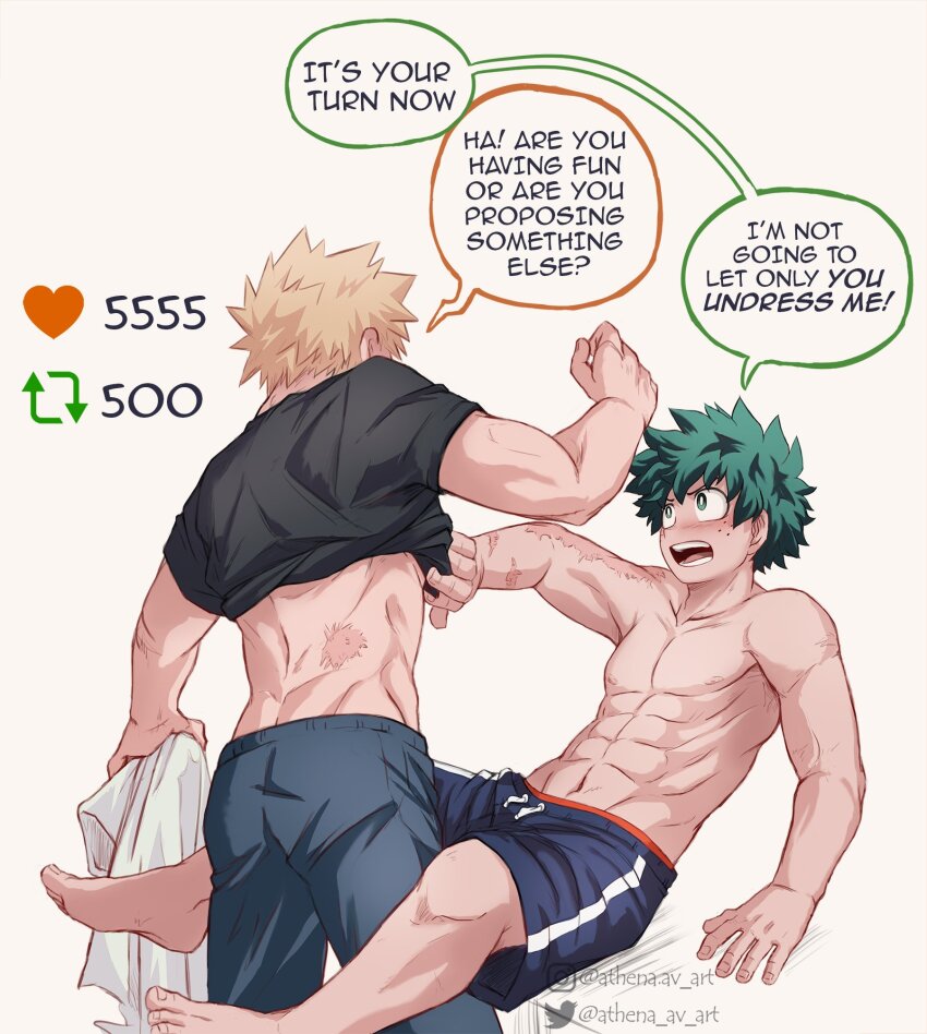 Bakugou Katsuki (Boku No Hero Academia) Rule 34 Image