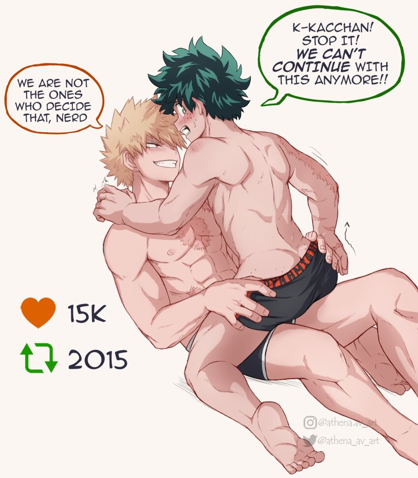 Bakugou Katsuki (Boku No Hero Academia) Rule 34 Image