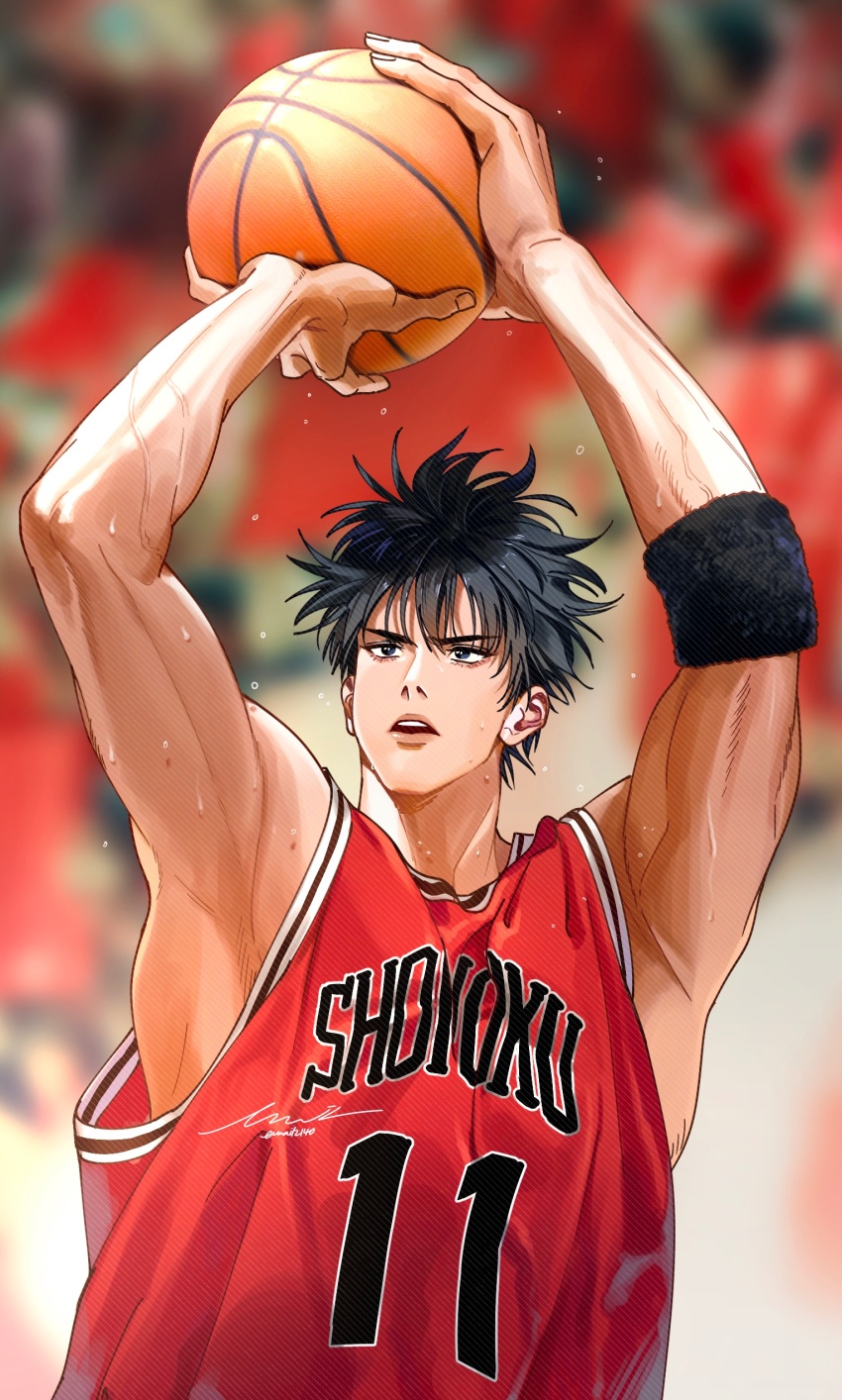 Rukawa Kaede (Slam Dunk (Series)) Rule 34 Image