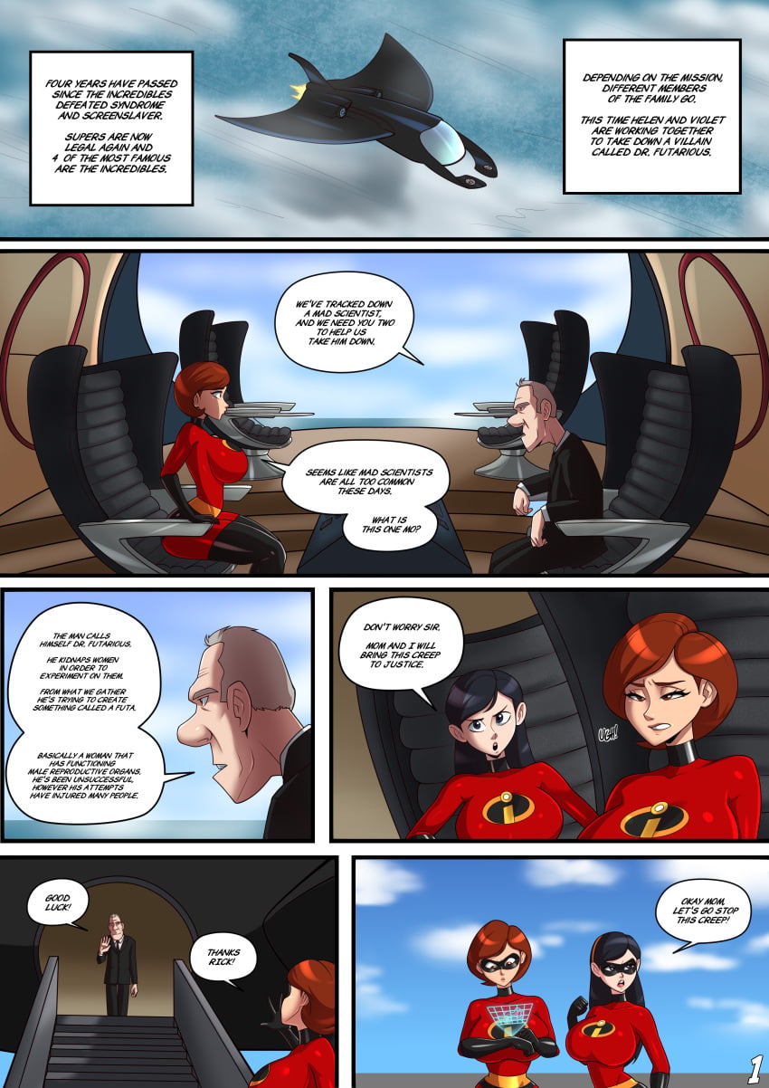 Helen Parr (The Incredibles) Rule 34 Image