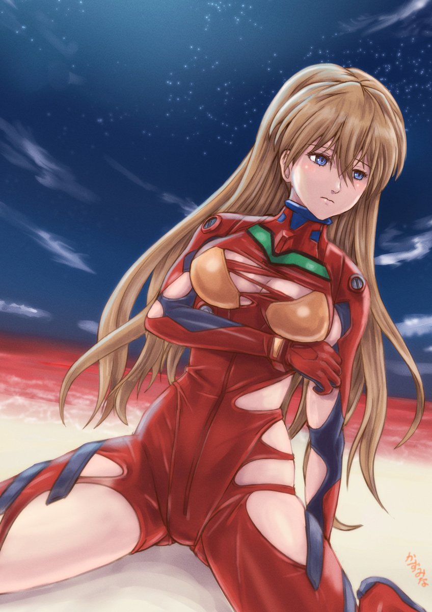 Souryuu Asuka Langley (Neon Genesis Evangelion) Rule 34 Image