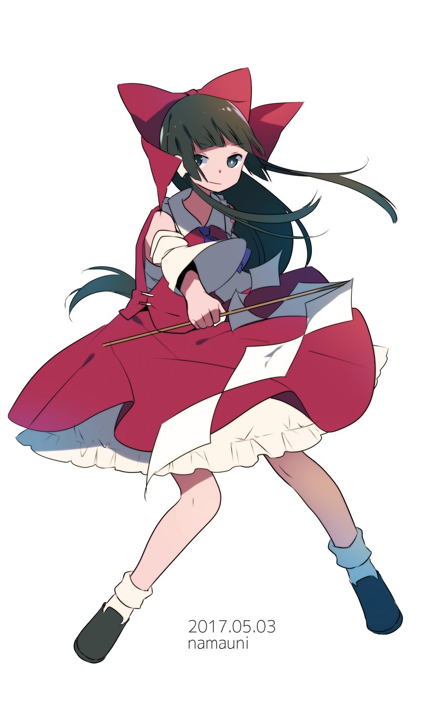 Hakurei Reimu (Touhou) Rule 34 Image