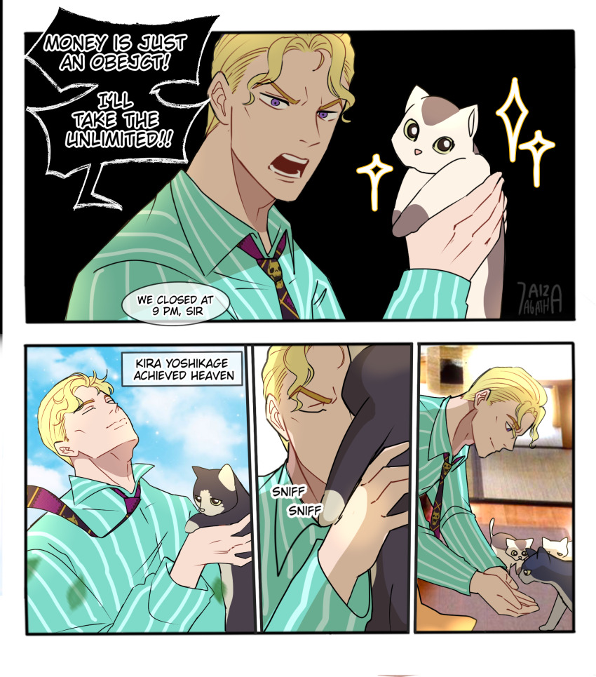 Kira Yoshikage (Jojo No Kimyou Na Bouken) Rule 34 Image