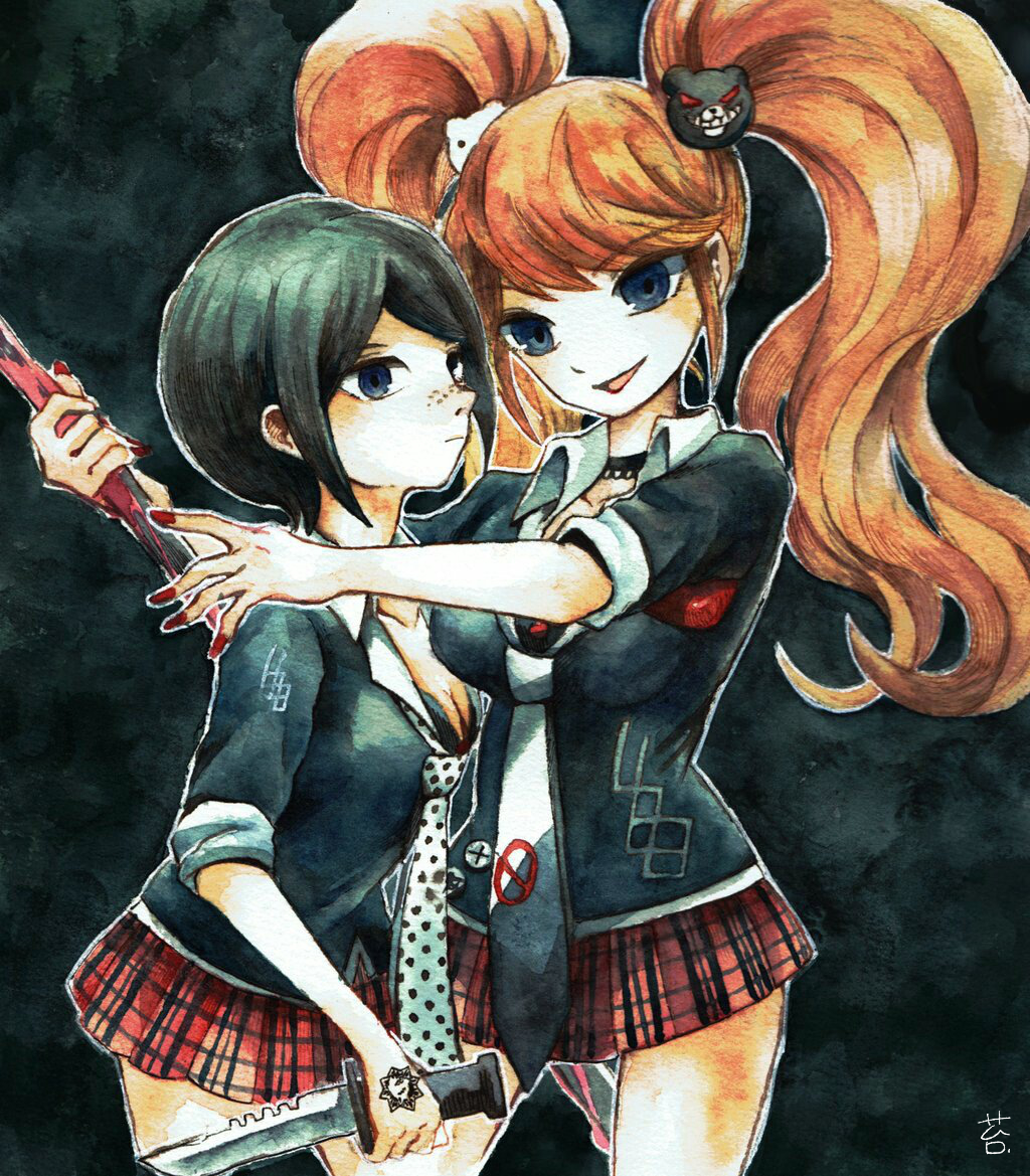 Enoshima Junko (Danganronpa: Trigger Happy Havoc) Rule 34 Image