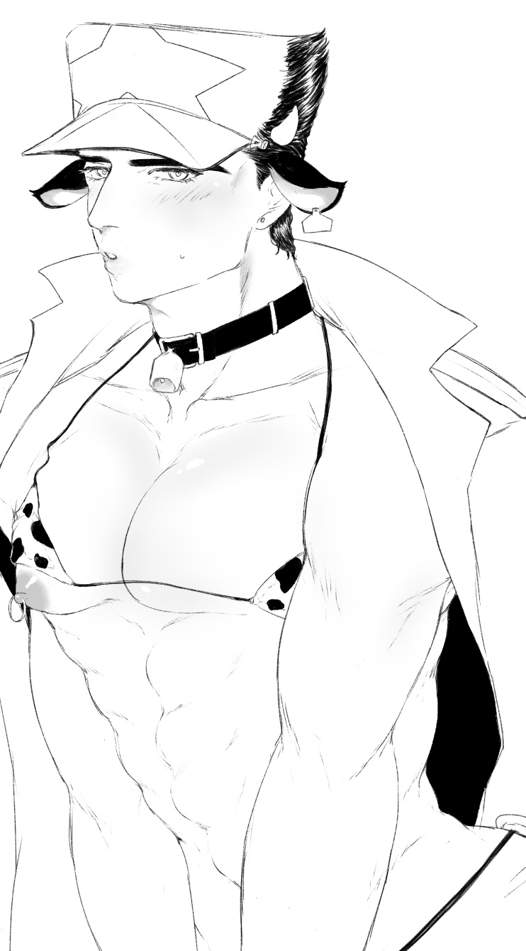 Jotaro Kujo (Jojo'S Bizarre Adventure) Rule 34 Image