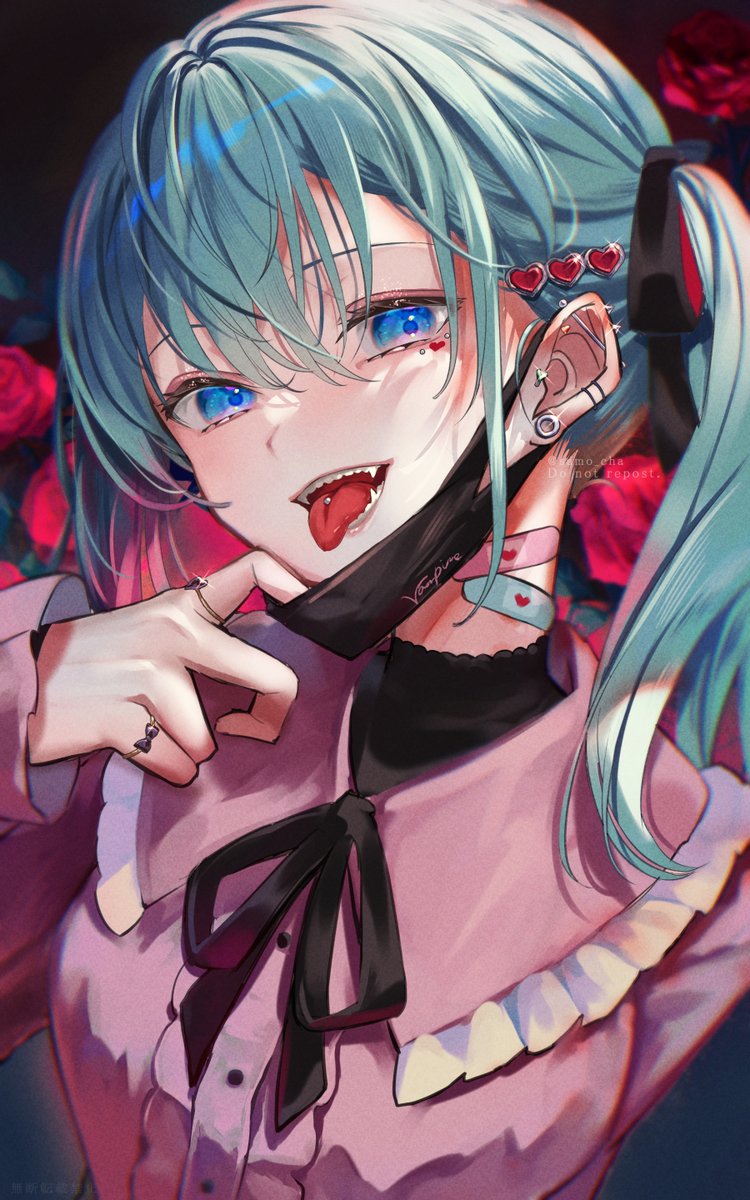Hatsune Miku (Vampire (Vocaloid)) Rule 34 Image