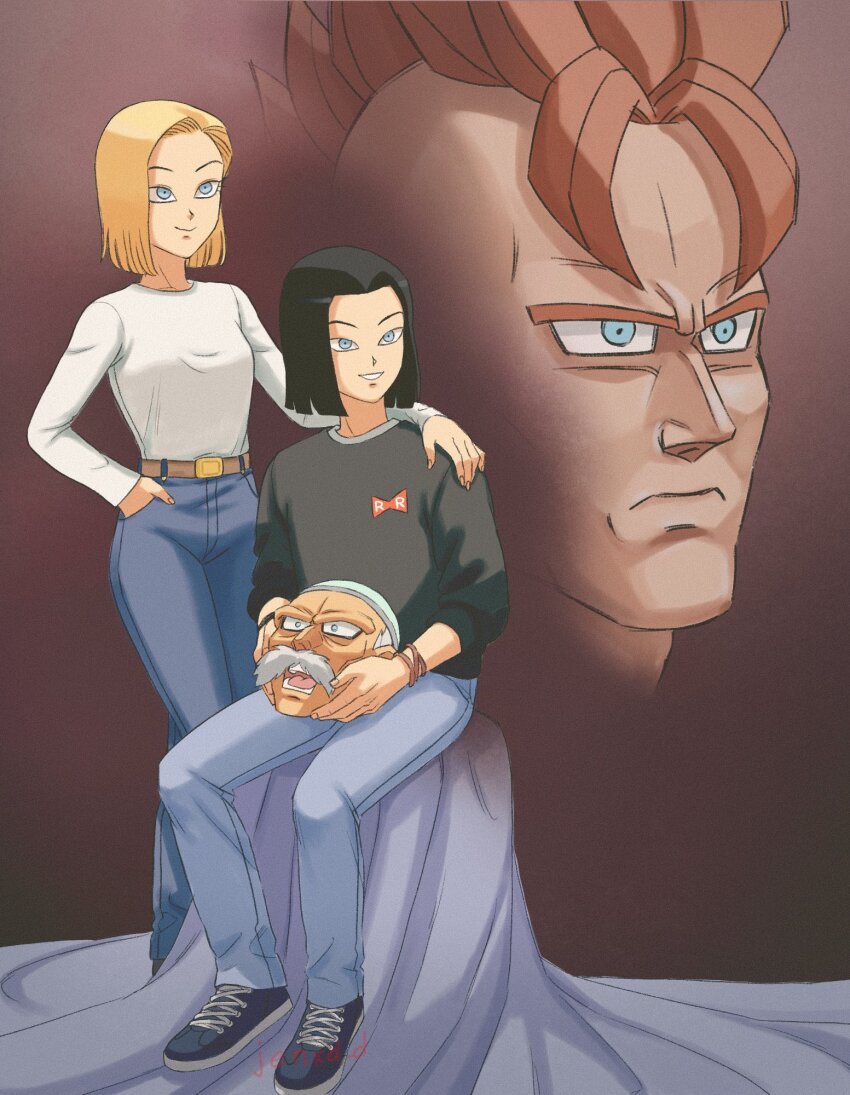 Android 16 (Dr. Gero (Dragon Ball)) Rule 34 Image