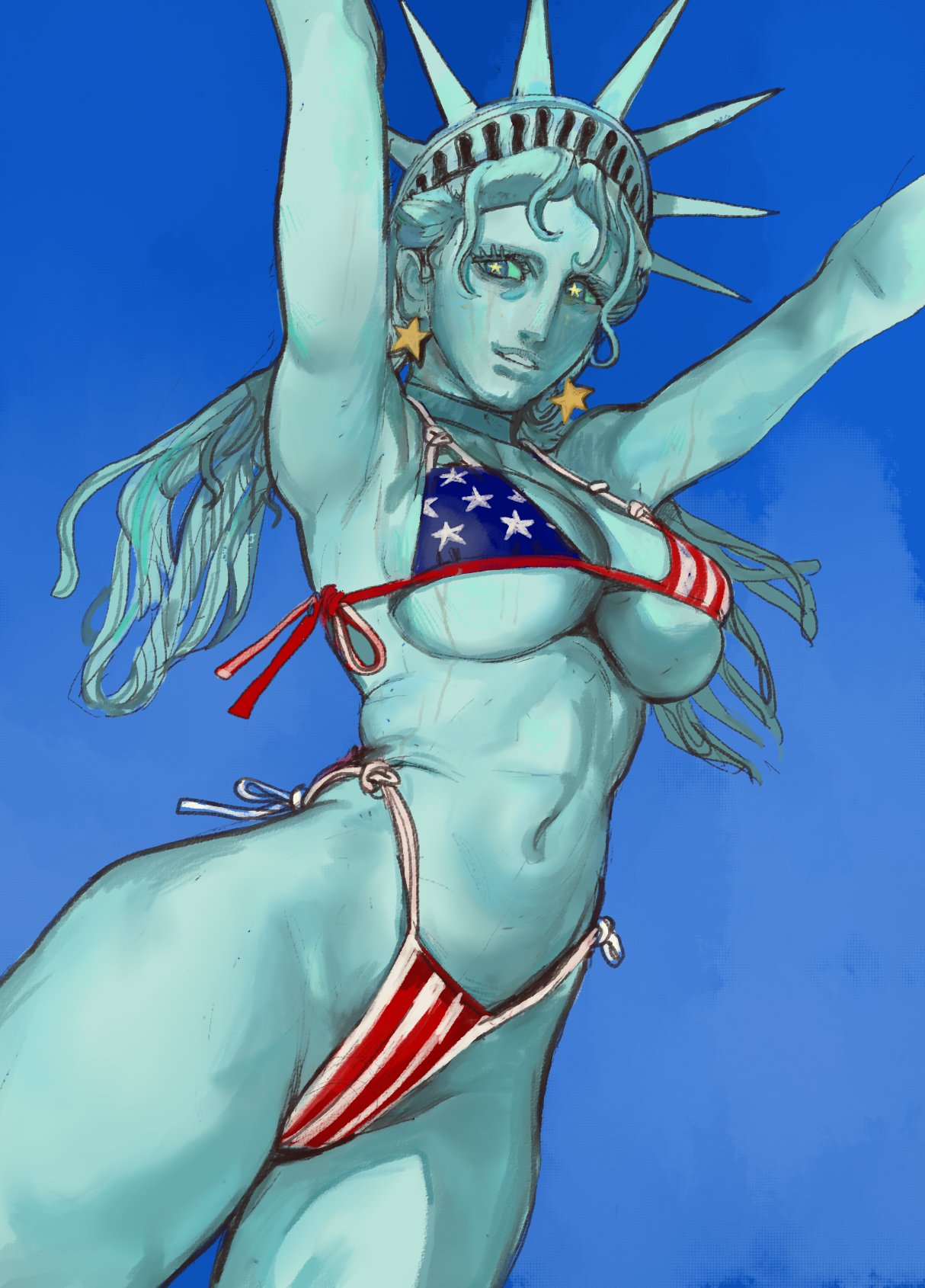 Lady Liberty (4th Of July) Rule 34 Image