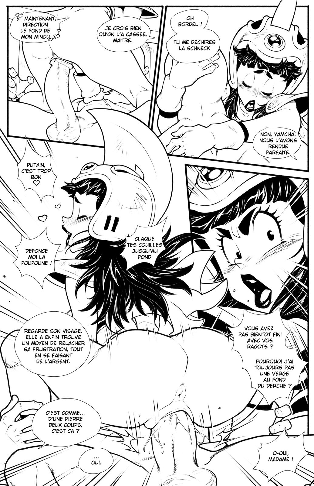 Chichi (Dragon Ball) Rule 34 Image