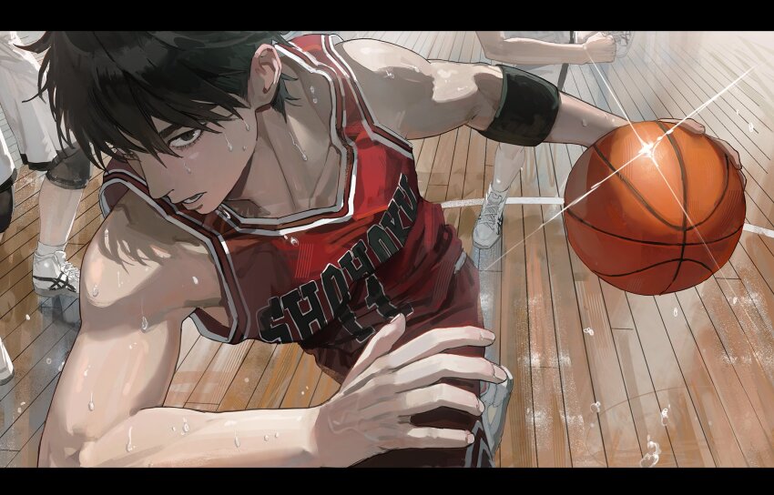 Rukawa Kaede (Slam Dunk (Series)) Rule 34 Image
