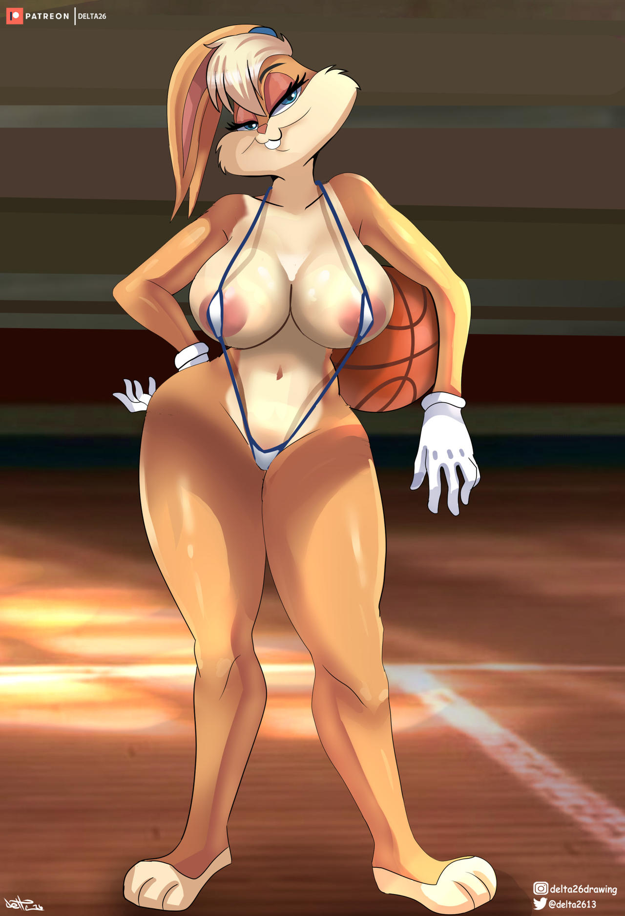 Lola Bunny (Looney Tunes) Rule 34 Image