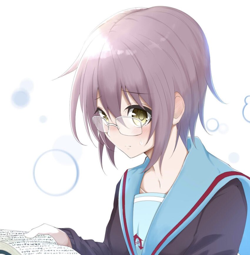 Nagato Yuki (Suzumiya Haruhi No Shoushitsu) Rule 34 Image