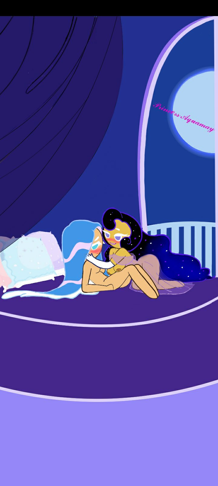 Moonlight Cookie (Cookie Run) Rule 34 Image