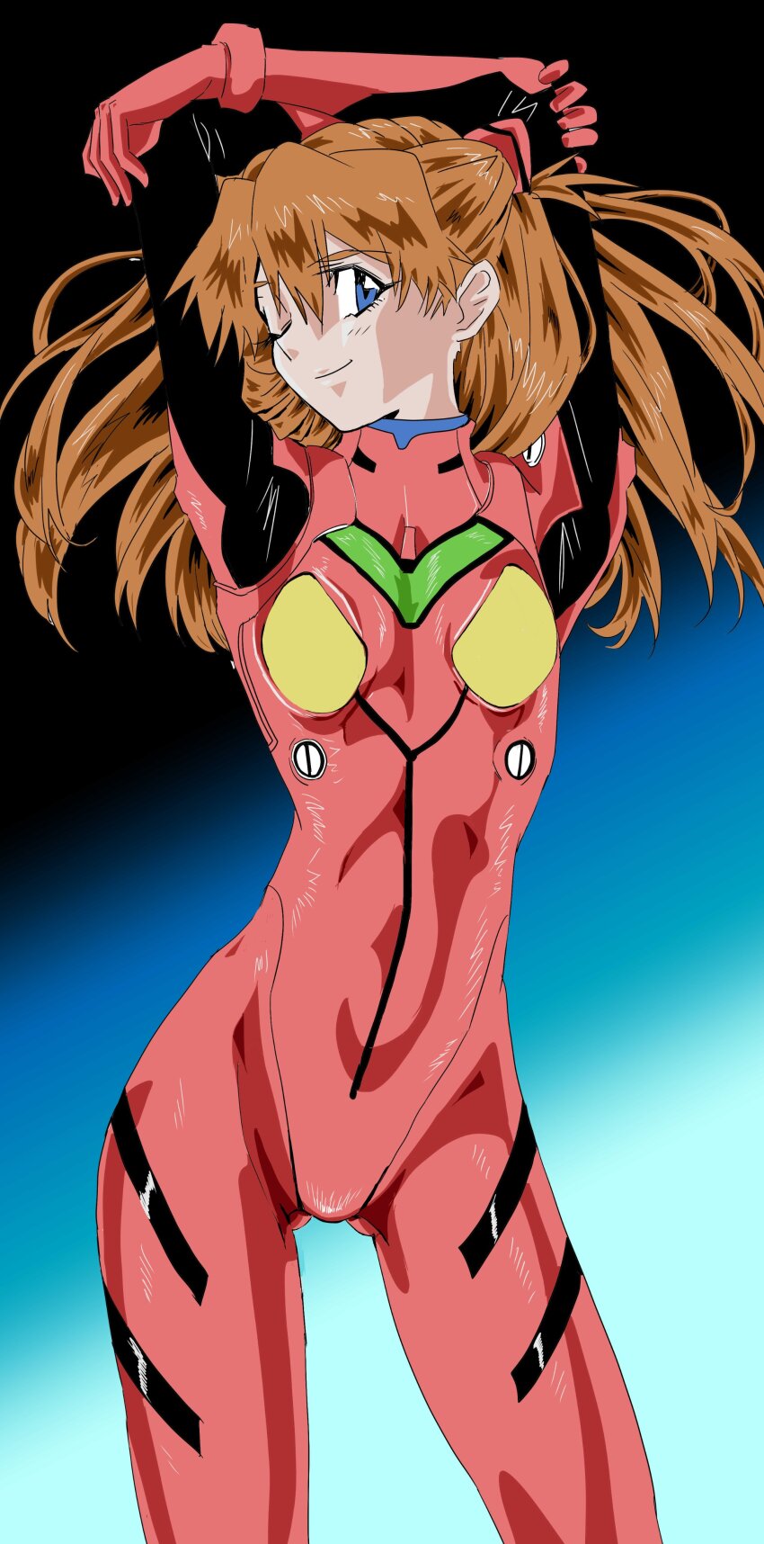 Souryuu Asuka Langley (Neon Genesis Evangelion) Rule 34 Image