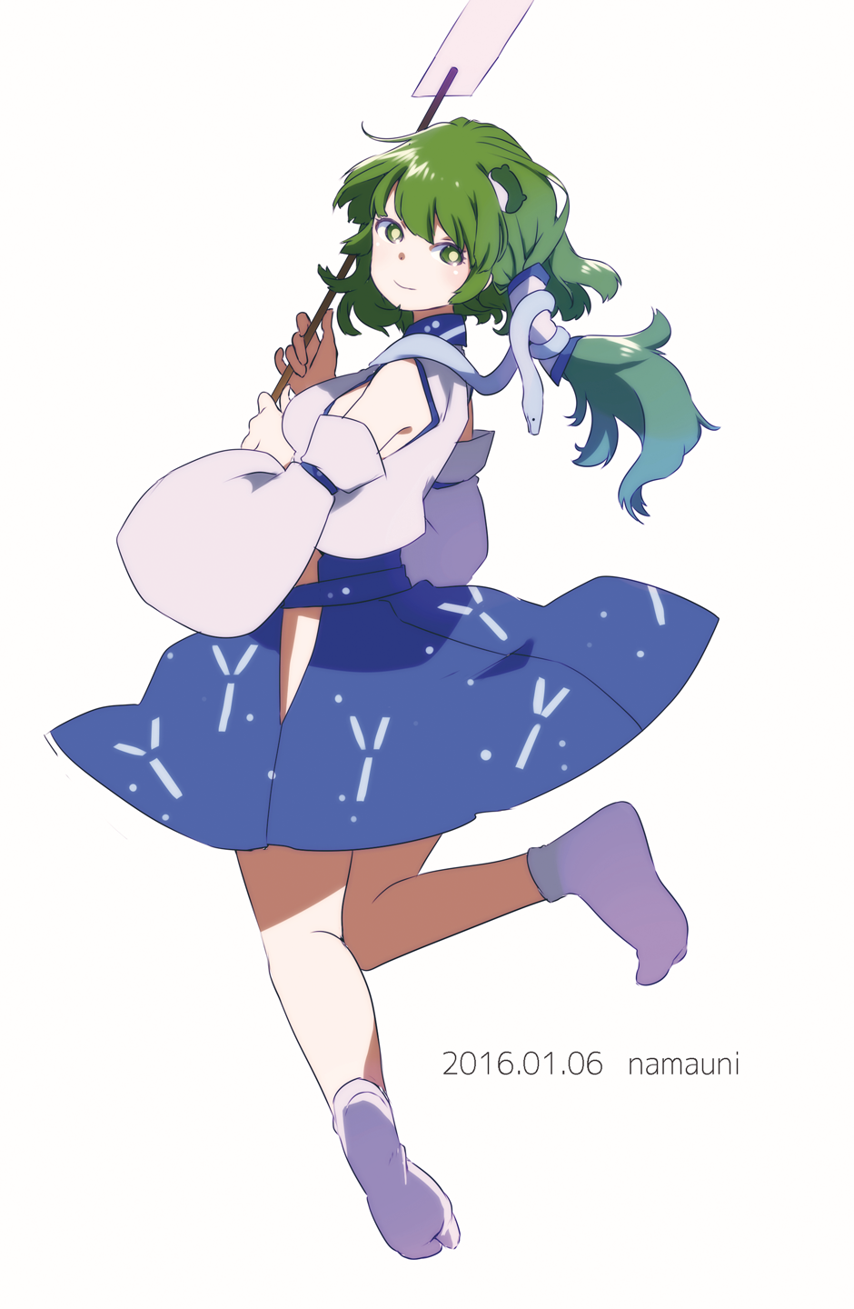 Kochiya Sanae (Touhou) Rule 34 Image