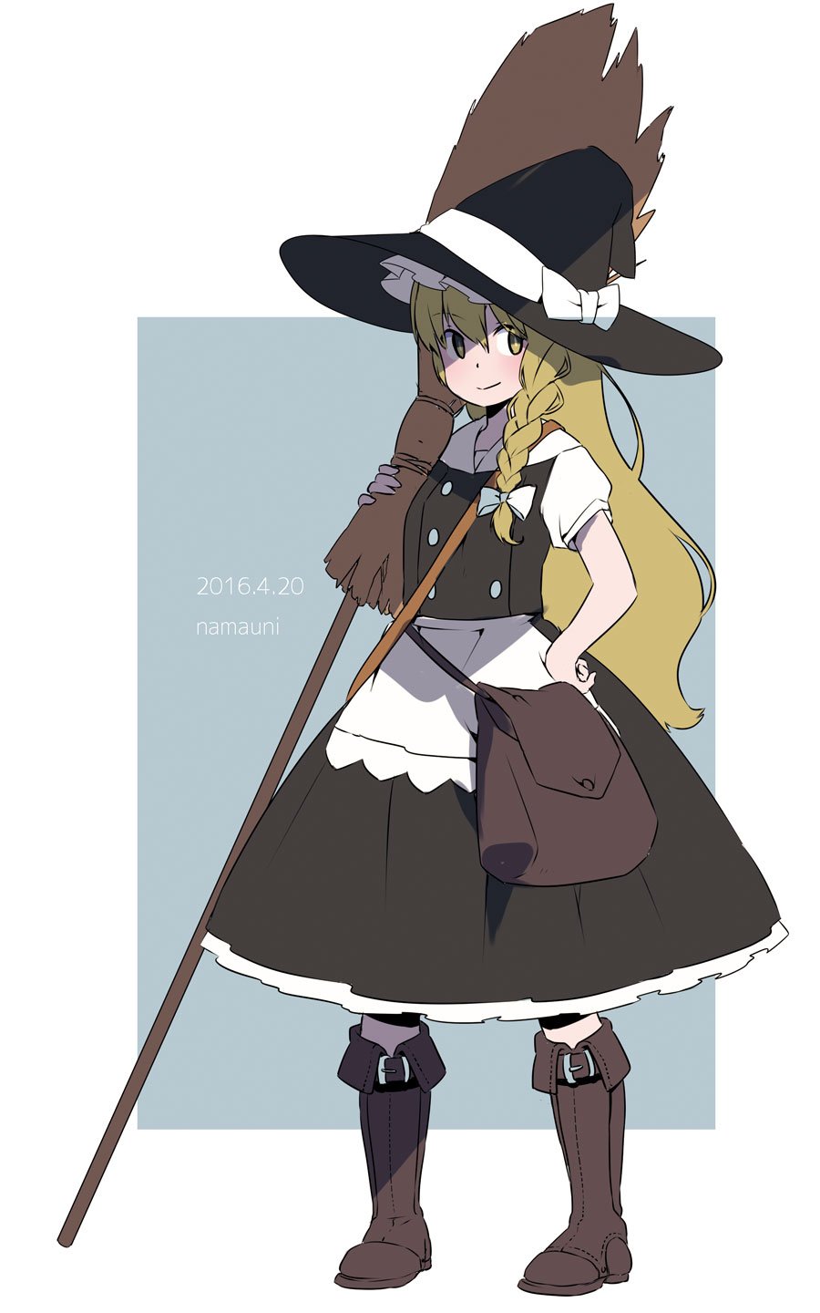 Kirisame Marisa (Touhou) Rule 34 Image