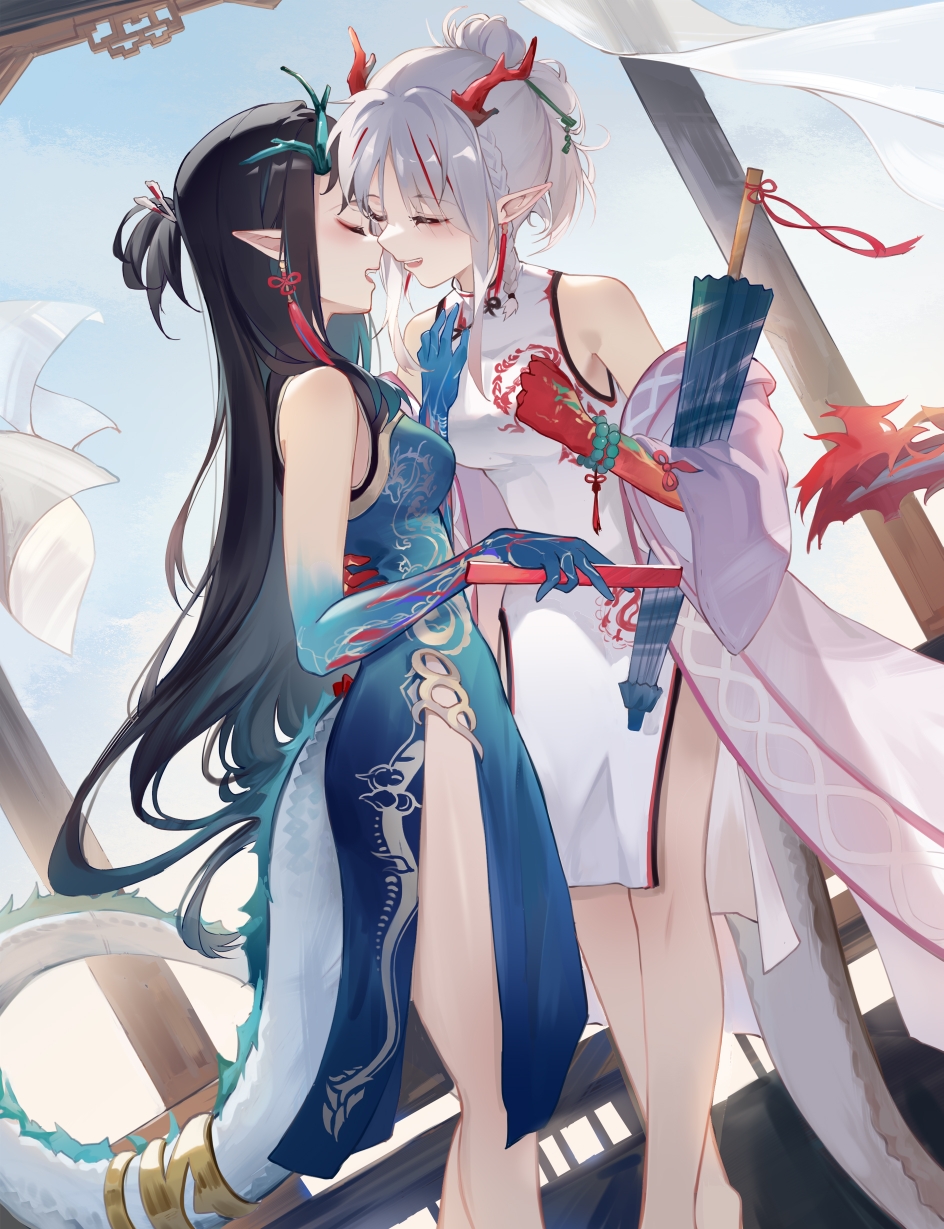Dusk (Arknights) Rule 34 Image