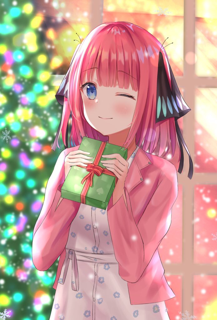 Nakano Nino (Christmas) Rule 34 Image