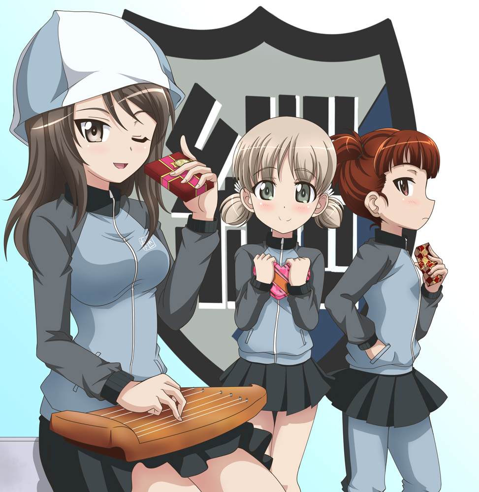 Aki (Girls Und Panzer) Rule 34 Image