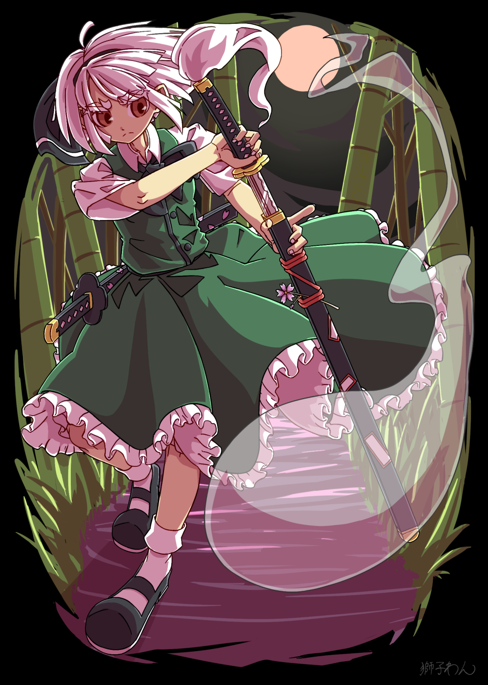 Konpaku Youmu (Touhou) Rule 34 Image