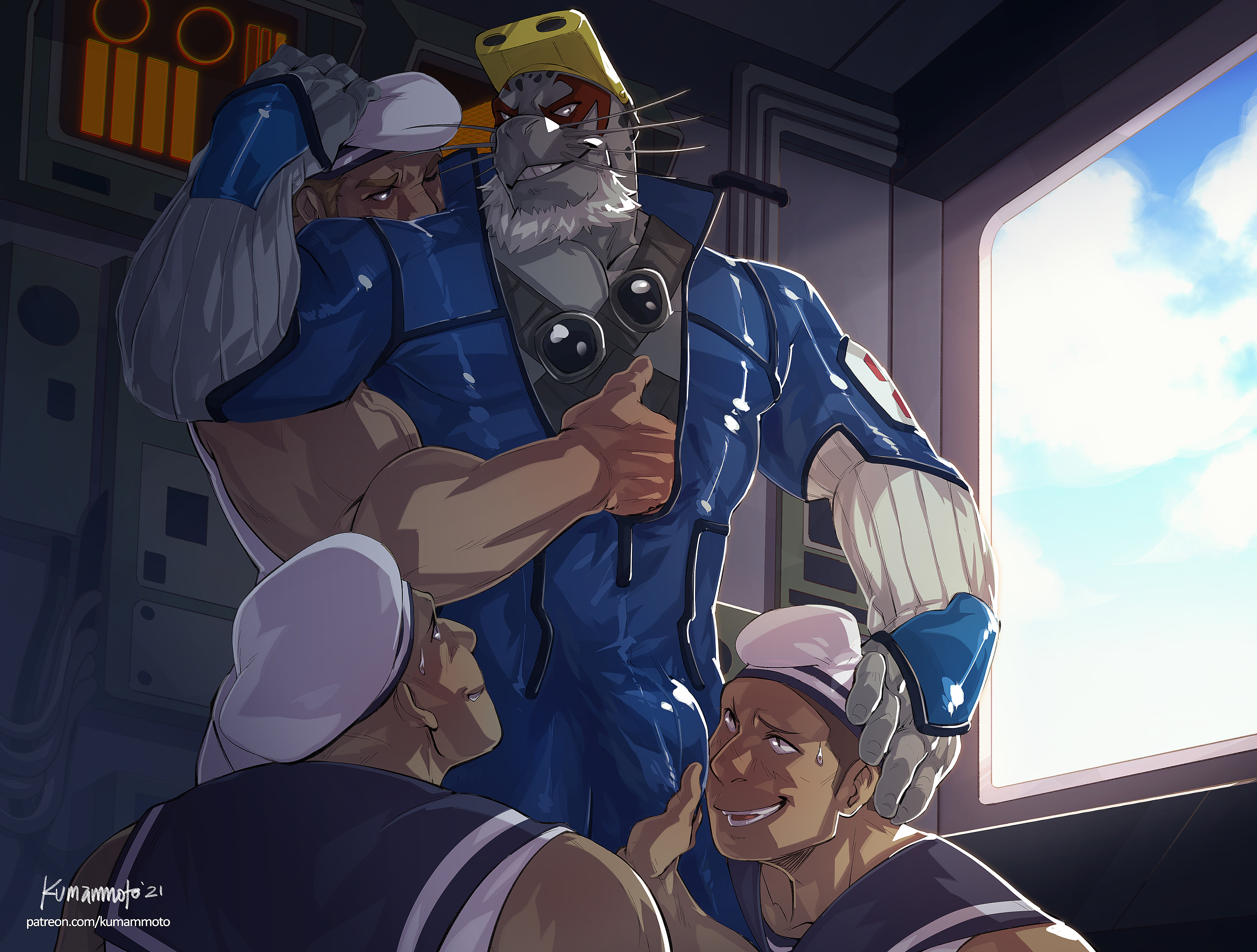 Oki Mariner Crew (My Hero Academia) Rule 34 Image