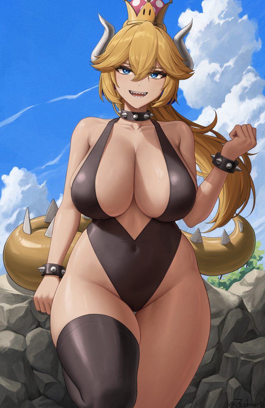 Bowsette (Mario (Series)) Rule 34 Image