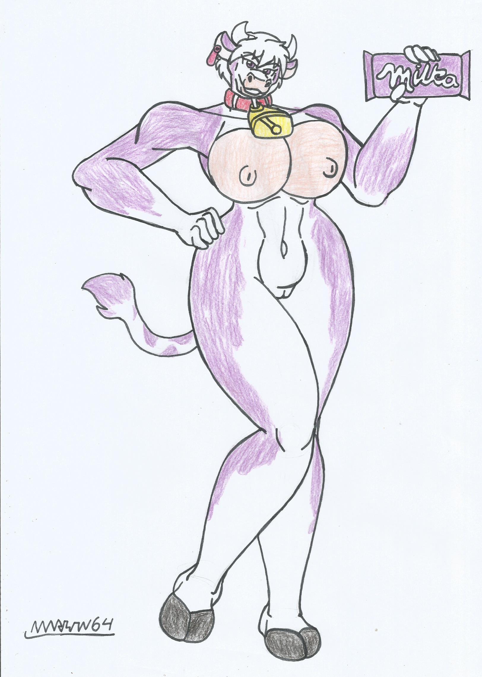 Milka Cow (Milka (Chocolate)) Rule 34 Image