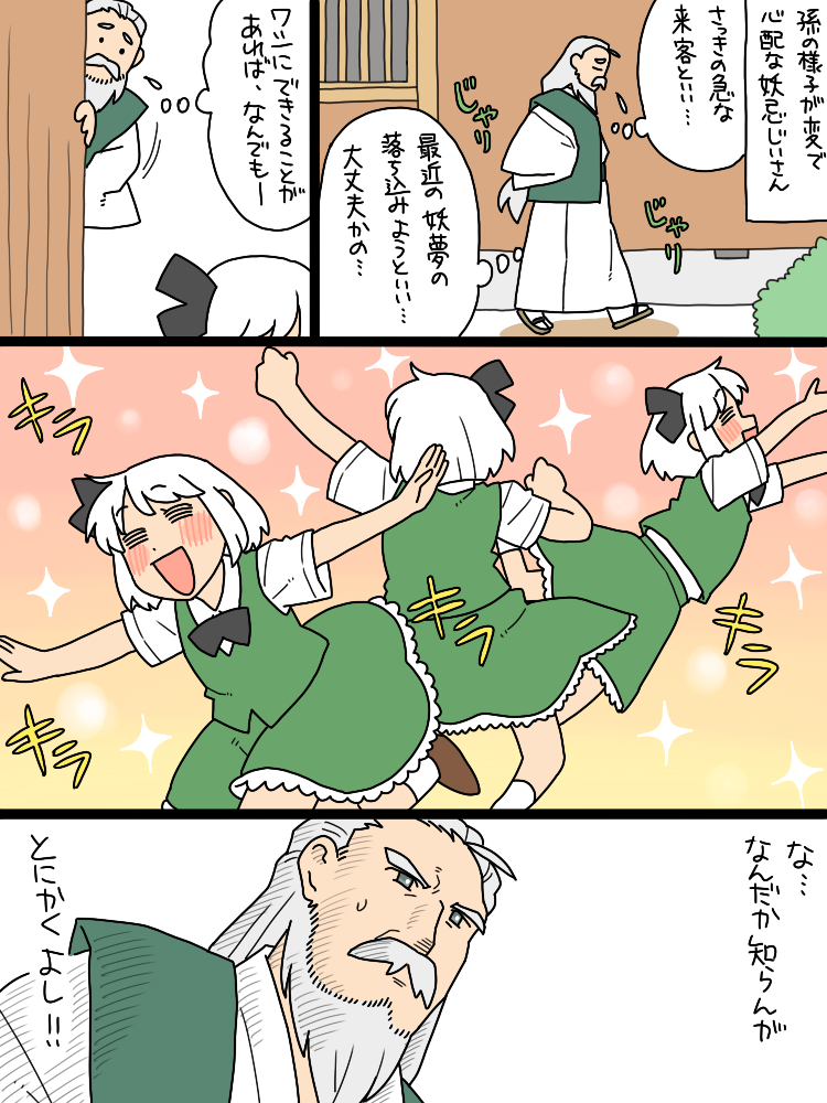 Konpaku Youmu (Touhou) Rule 34 Image