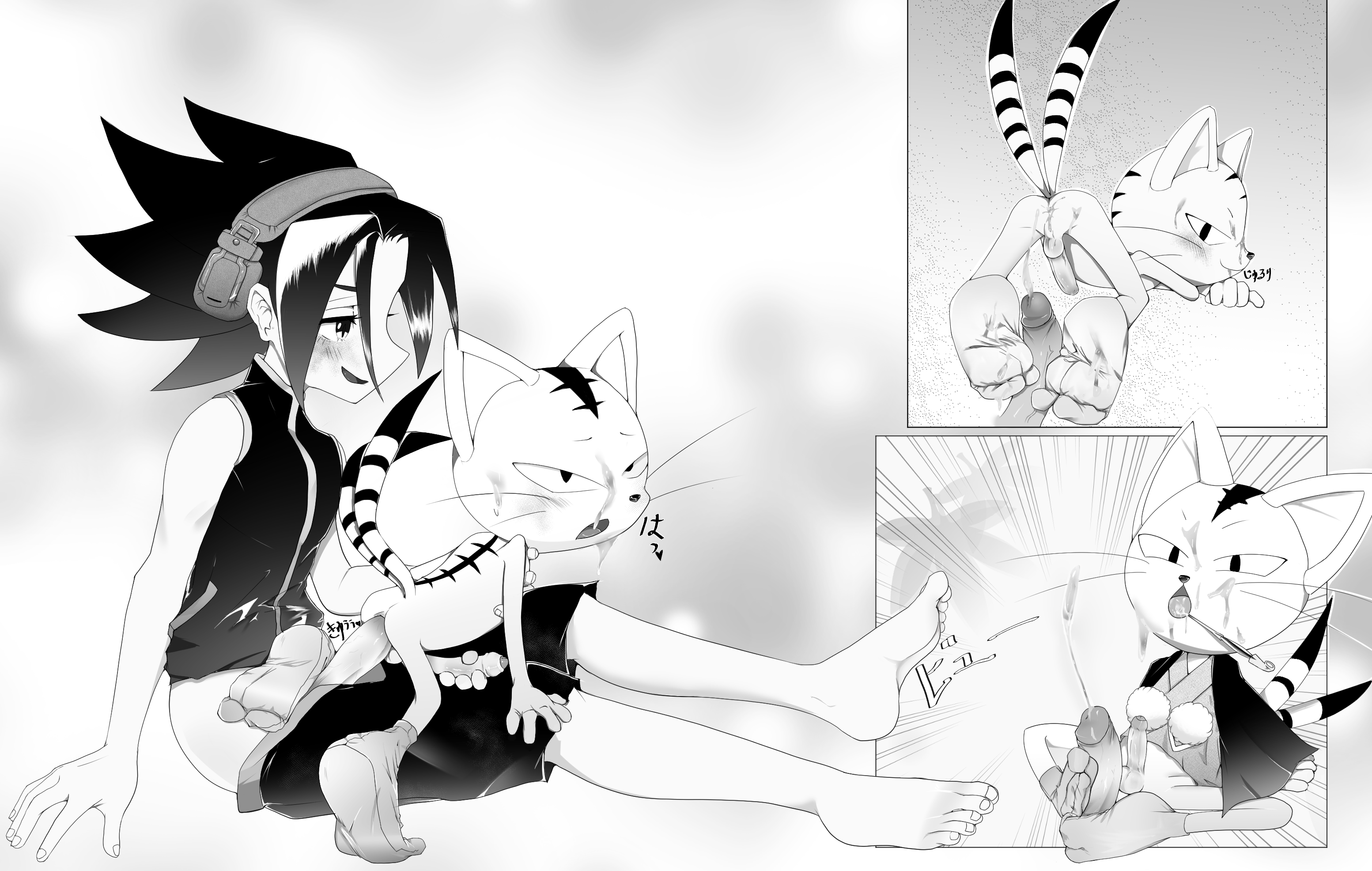 Yoh Asakura (Matamune) Rule 34 Image