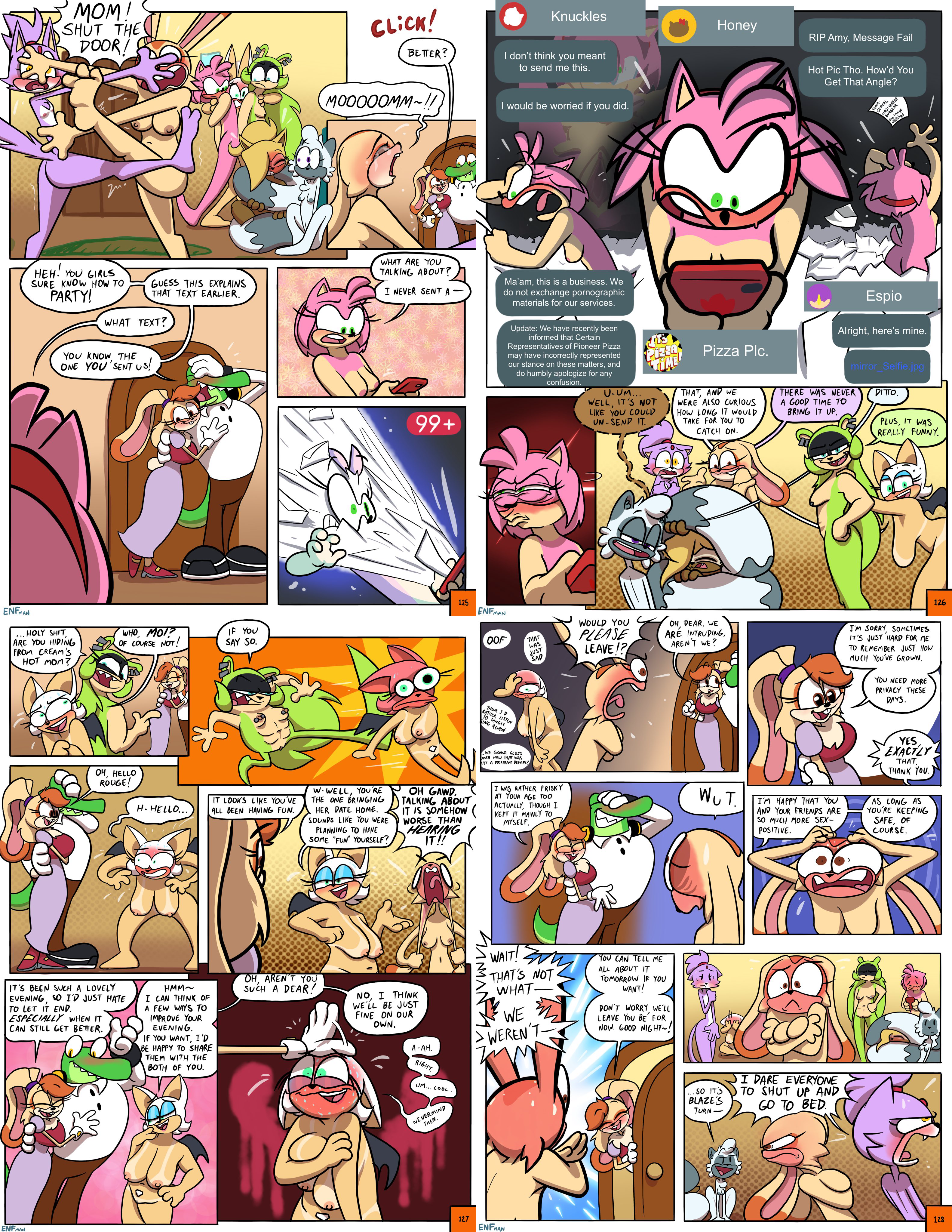 Amy Rose (Sega) Rule 34 Image
