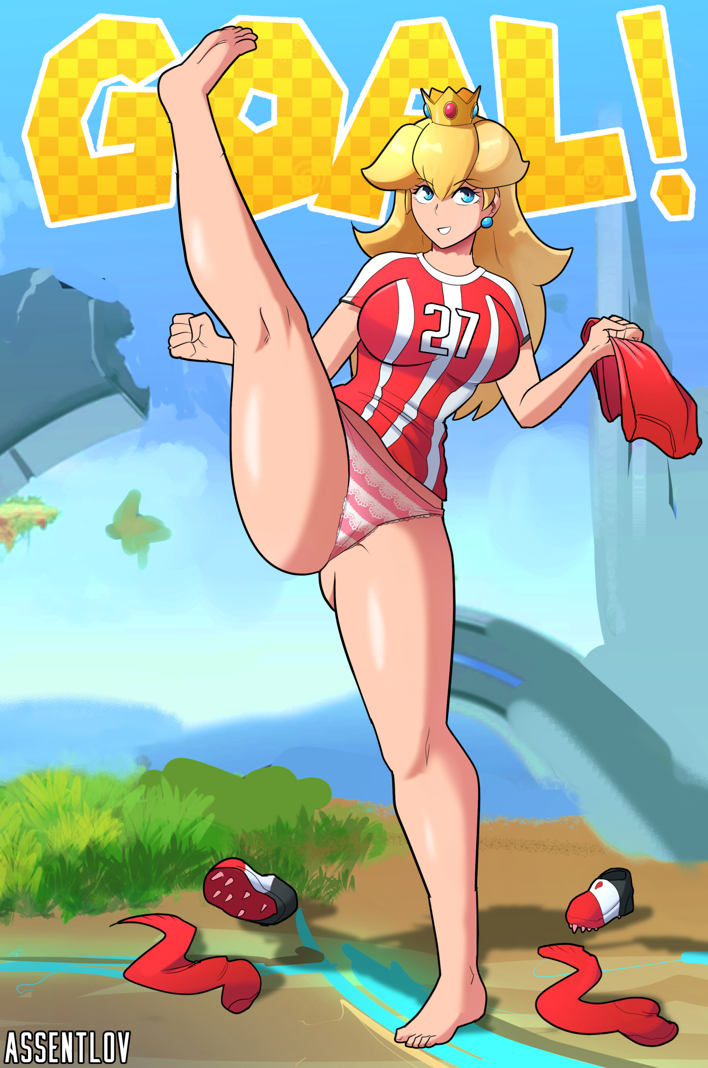 Princess Peach (Mario (Series)) Rule 34 Image
