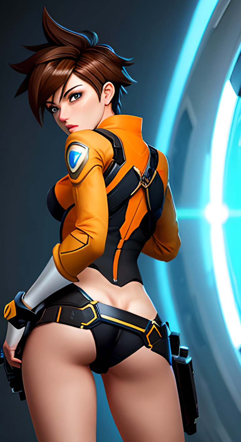 Tracer (Overwatch) Rule 34 Image