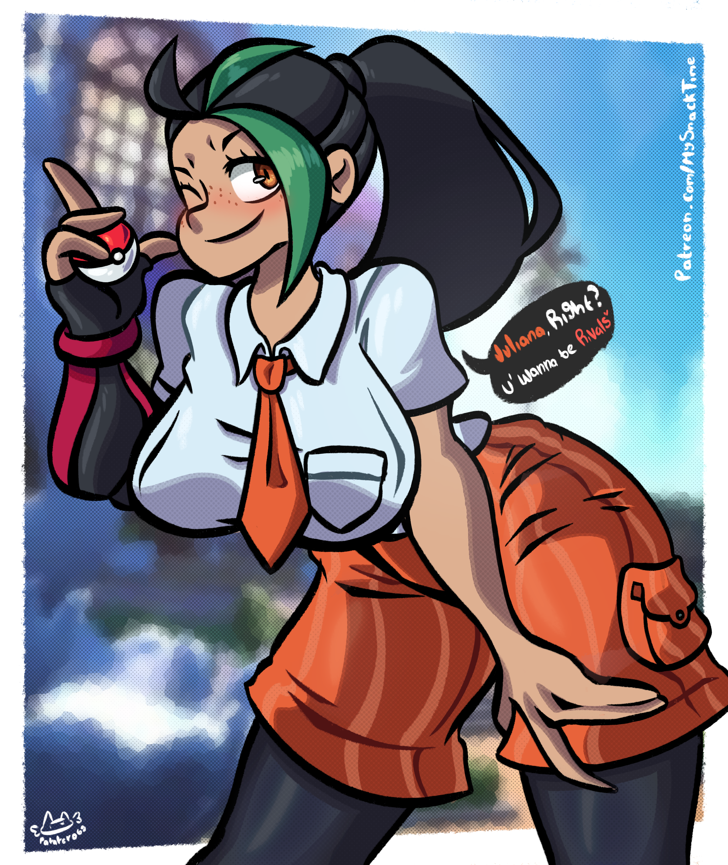 Nemona (Pokemon) Rule 34 Image