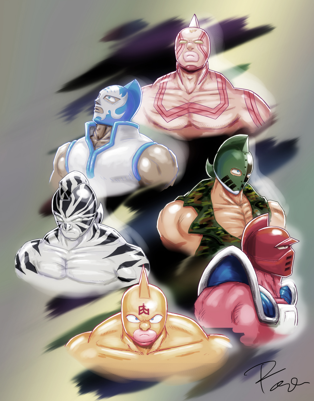 Ashuraman (Kinnikuman) Rule 34 Image