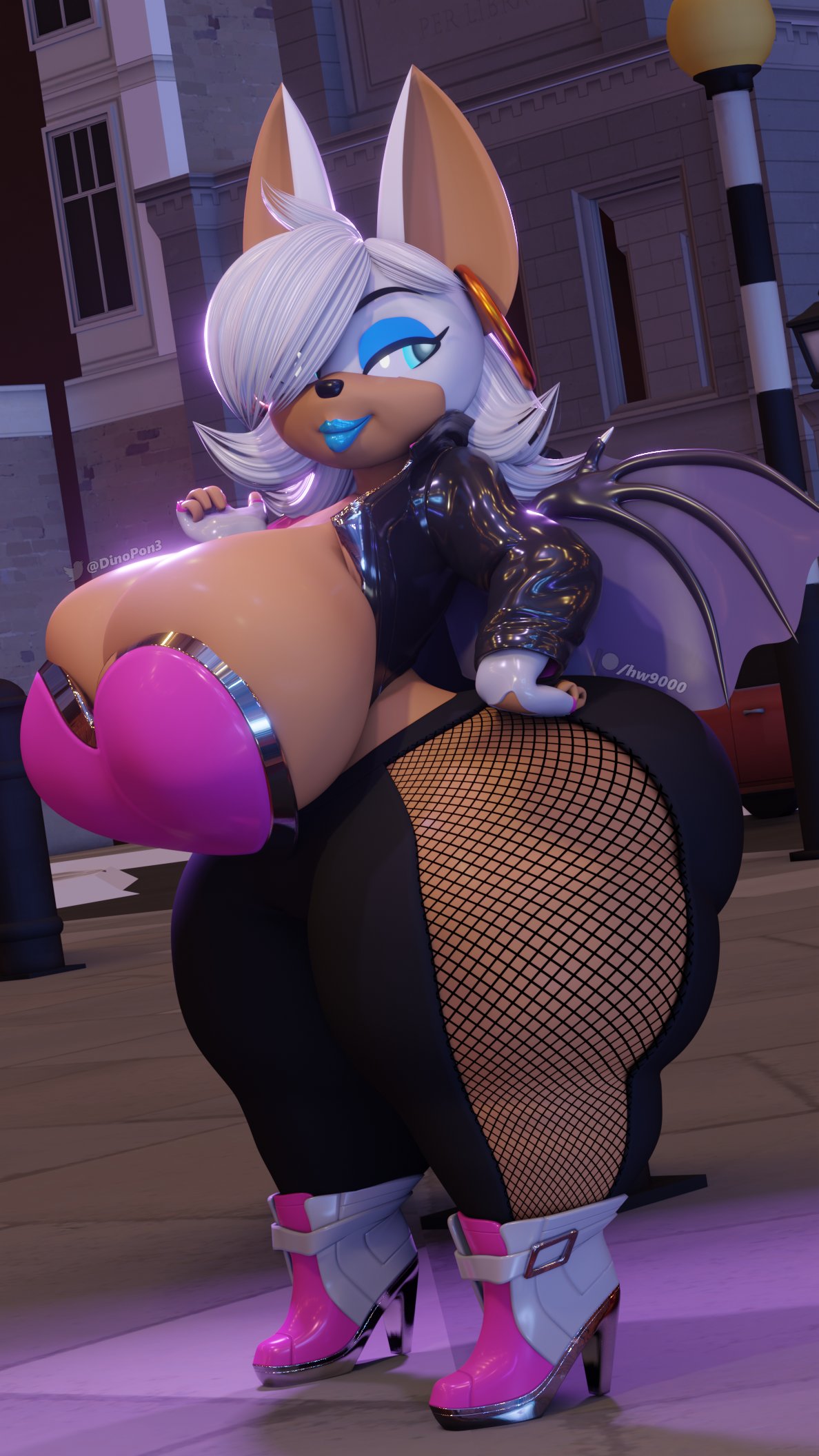 Rouge The Bat (Sega) Rule 34 Image