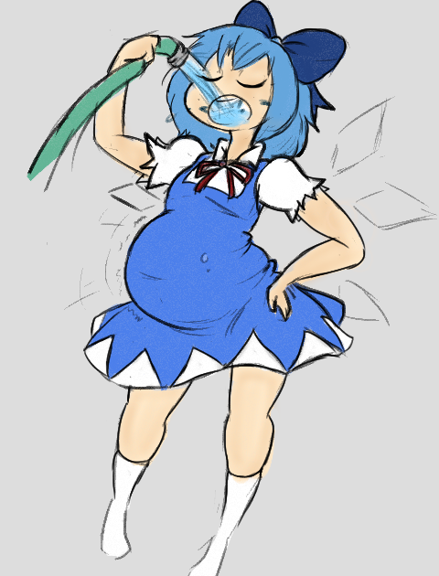 Cirno (Touhou) Rule 34 Image