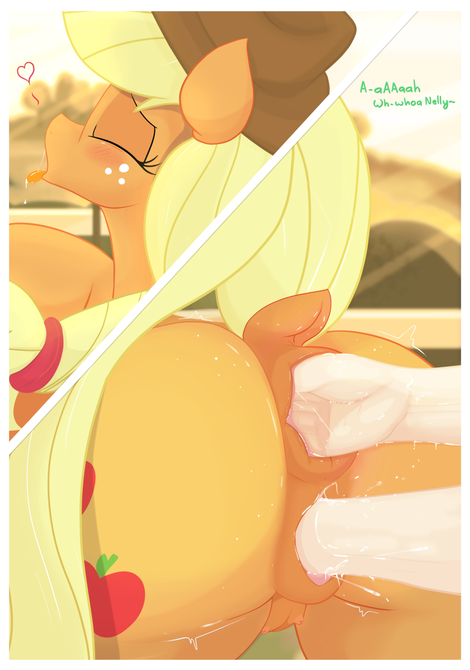 Applejack (Mlp) Rule 34 Image
