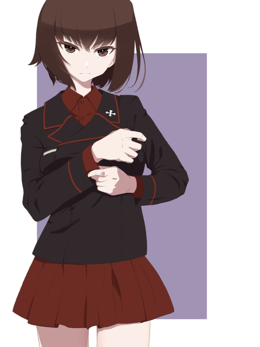 Nishizumi Maho (Girls Und Panzer) Rule 34 Image