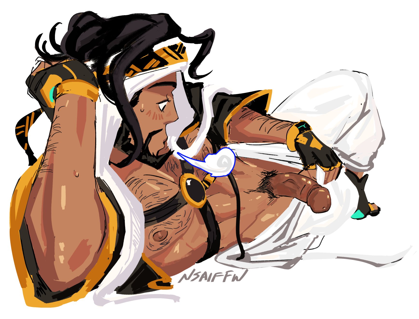 Rashid (Street Fighter) Rule 34 Image