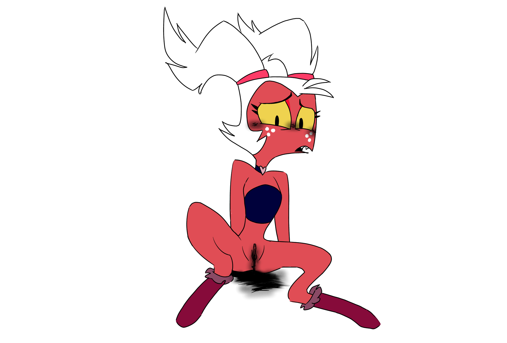 Moxxie (Helluva Boss) Rule 34 Image