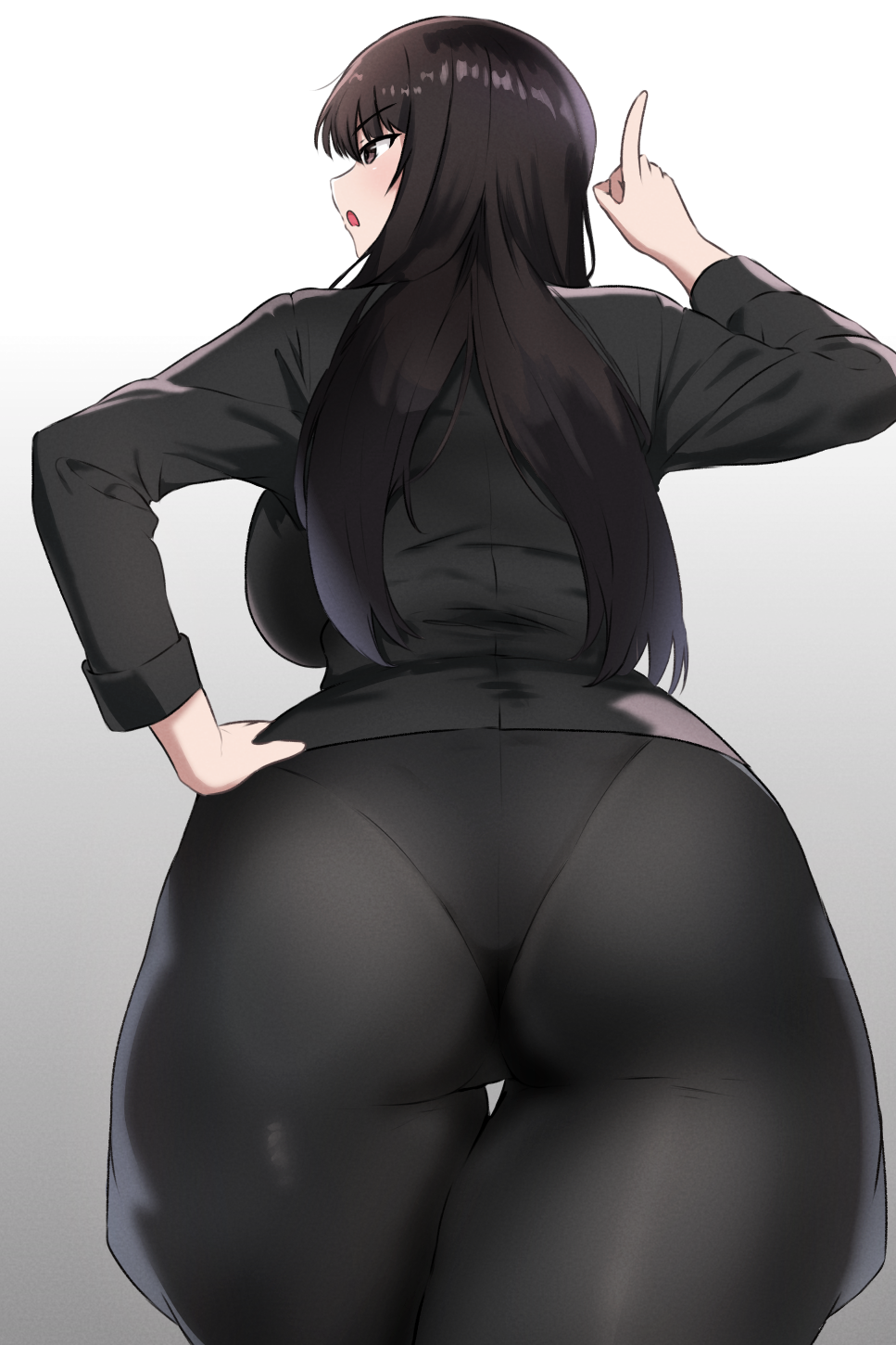 Nishizumi Shiho (Girls Und Panzer) Rule 34 Image