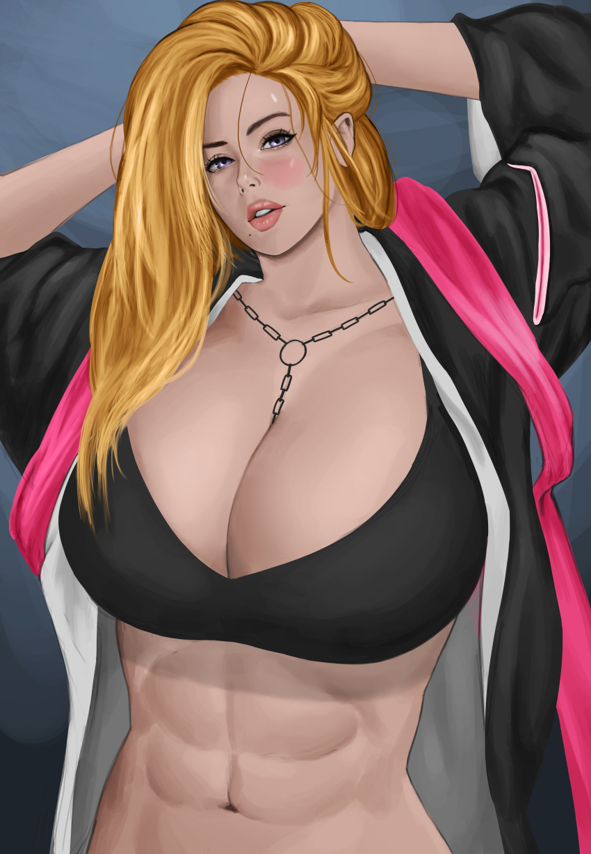 Matsumoto Rangiku (Bleach) Rule 34 Image