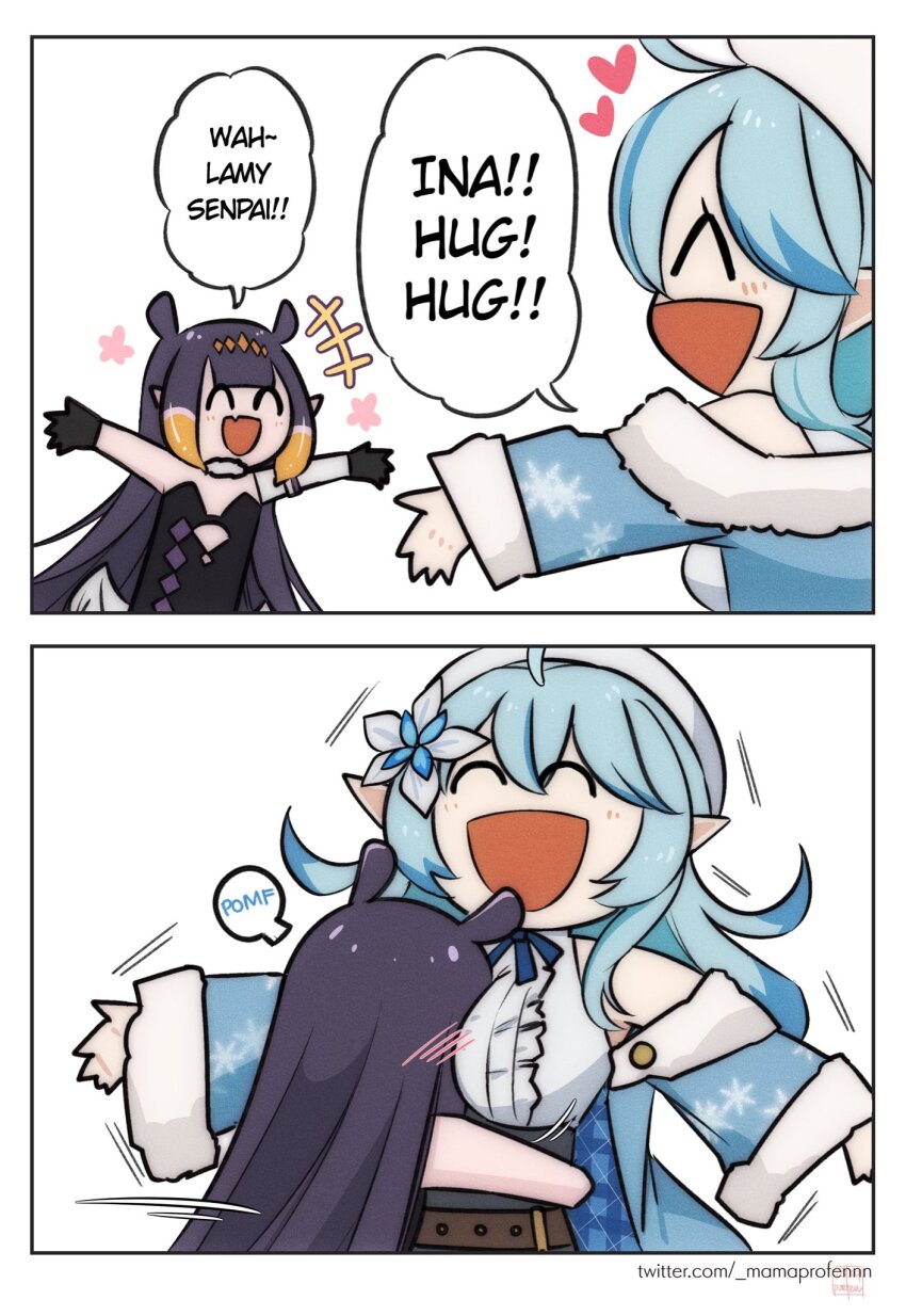 Ninomae Ina'Nis (Hololive) Rule 34 Image